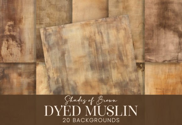 Brown Eco Dyed Muslin Cloth Linen Fabric: A Versatile and Sustainable Creative Medium