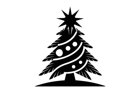 Evaluating the Christmas Icon Tree with Sun Silhouette for Custom Design Projects