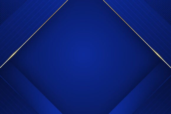 Luxurious Blue and Golden Background