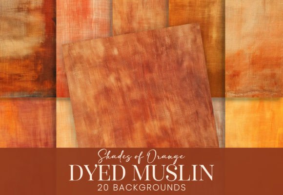 Orange Dyed Muslin Cloth Linen Fabric: A Strategic Resource for Creative and Commercial Use