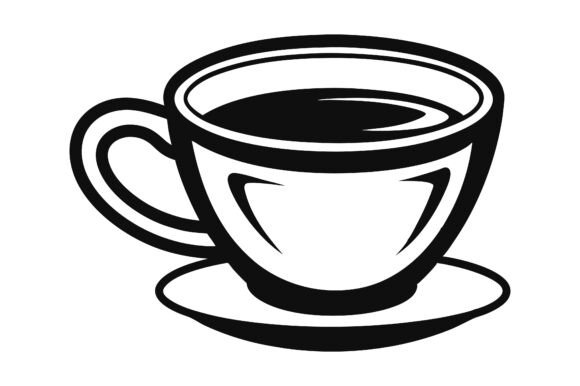 The Art of the Hand-Drawn Coffee Cup Silhouette: A Guide to Custom Vector Design