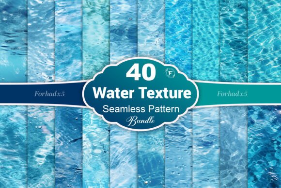 Water Seamless Pattern: A Versatile Design Element for Modern Creativity